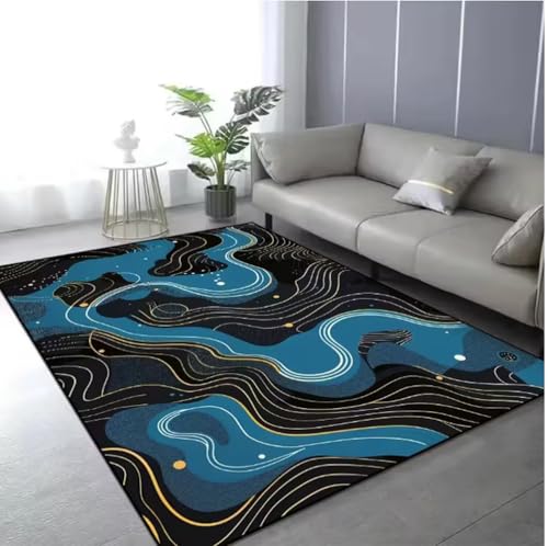 SHAOPENGA Nordischer Abstrakter Stil Teppich Wohnzimmer Nachttisch Bodenmatte Rutschfester Balkon Korridor Fußmatte Couchtisch Dekor Teppich 200X300Cm SHAOPENGA Nordischer Abstrakter Stil Teppich Wohnzimmer Nachttisch Bodenmatte Rutschfester Balkon Korridor Fußmatte Couchtisch Dekor Teppich 200X300Cm von SHAOPENGA