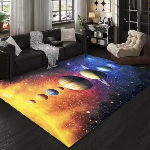 SHAOPENGA Planet Universe Kristallteppich Zimmer Spielmatte Zuhause Wohnzimmer Schlafzimmer Balkon rutschfest Waschbar Dekor Bodenmatte 60X90Cm SHAOPENGA Planet Universe Kristallteppich Zimmer Spielmatte Zuhause Wohnzimmer Schlafzimmer Balkon rutschfest Waschbar Dekor Bodenmatte 60X90Cm von SHAOPENGA