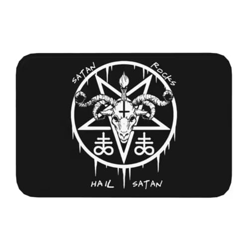 SHAOPENGA Satanisches Mysterium Pentagramm Ziege Haustür Matte Eingangsteppich rutschfest Badezimmer Wc Küche Balkon Wohnkultur Boden 200X300Cm SHAOPENGA Satanisches Mysterium Pentagramm Ziege Haustür Matte Eingangsteppich rutschfest Badezimmer Wc Küche Balkon Wohnkultur Boden 200X300Cm von SHAOPENGA