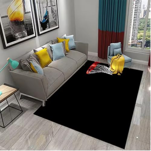 SHAOPENGA Sonne Wechselt Mond Sternenhimmel Himmlischer Teppich Für Wohnzimmer Schlafzimmer Rutschfester Weicher Teppich Küchentisch Bodenmatte 60X90Cm von SHAOPENGA