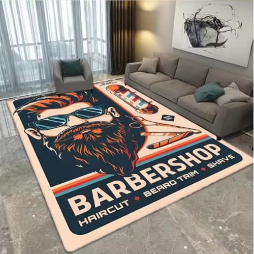 SHAOPENGA Sportwagen Rennwagen Teppich Teppich Für Wohnzimmer Schlafzimmer Spielzimmer Sofa Fußmatte Dekor Couchtisch Fußmatten 120X180Cm von SHAOPENGA