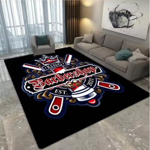 SHAOPENGA Wüste Crack Wasser Teppich Schlafzimmer Wohnzimmer Strand Stil Teppich Anti Rutsch Türmatte Fußpolster Wohnzimmer Dekoration 100X160Cm von SHAOPENGA
