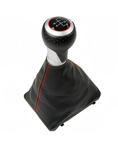 SHAOXING Auto Schaltknauf Für A6 Für C6 2004-2010 2011 2012 Leder-Schaltknauf Getriebe Gaitor Boot Cover Auto-Styling-Zubehör Ersatzteile(K0079) von SHAOXING