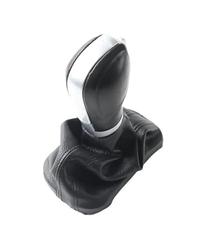 SHAOXING Auto Schaltknauf Für Golf 6 Für Jetta Für MK6 Für EOSes Automatischer Schaltknauf Getriebe Gaitor Boot Cover(No Logo Matte) von SHAOXING
