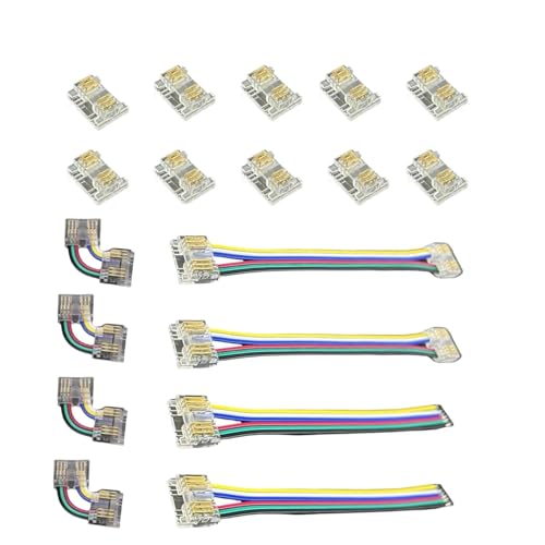 12 mm 6-poliges Anschluss-Set für RGB CCT COB LED Strip Light, Verlängerungsanschluss mit doppeltem Ende, ohne Löten, Anschluss in L/Winkel, Anschluss Bar - to - Line, Anschluss ohne Spiel, 12 mm 6-poliges Anschluss-Set für RGB CCT COB LED Strip Light, Verlängerungsanschluss mit doppeltem Ende, ohne Löten, Anschluss in L/Winkel, Anschluss Bar - to - Line, Anschluss ohne Spiel, von SHAOYAYAZHANG