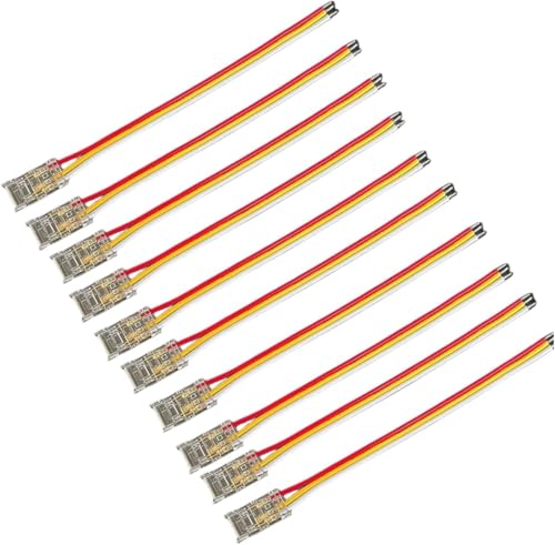 CCT COB LED Light Band Connector Kit für 10 mm Breite CCT COB Light Band 3-polig 10 mit Drahtverbinder für 10 mm COB LED Light Band CCT COB LED Light Band Connector Kit für 10 mm Breite CCT COB Light Band 3-polig 10 mit Drahtverbinder für 10 mm COB LED Light Band von SHAOYAYAZHANG