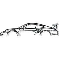 911 GT3 mod 991 - Wanddekoration - xs - Shape Paris von SHAPE PARIS
