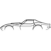 Shape Paris - Wanddekoration aus Metall – corvette C3 L88 – Metalldekoration – 100 cm Shape Paris - Wanddekoration aus Metall – corvette C3 L88 – Metalldekoration – 100 cm von SHAPE PARIS