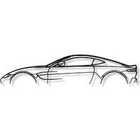 Shape Paris - Wanddekoration aus Metall – vantage 2020 – Wanddekoration – 80 cm von SHAPE PARIS