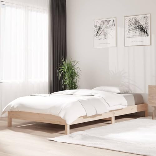 Betten & Bettrahmen Stapelbett 75x190 cm klein Einzelbett Massivholz Kiefer Möbel von SHAPLE
