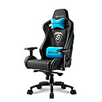 SHARKOON Gaming Stuhl SGS4 Schwarz, Blau von SHARKOON