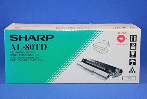 AL-80TD - Tonerpatrone Schwarz - 3000 Seiten von SHARP