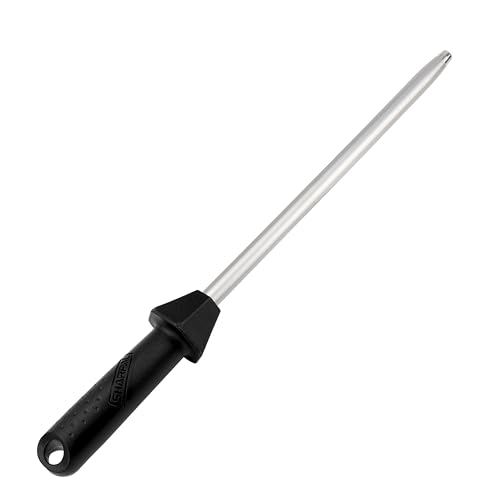 SHARPAL 119N Diamant-Schärfer aus massivem Stahl für Messer, Klingenschärfer, Honstab, professionelle Küchen-Koch-Stick von SHARPAL