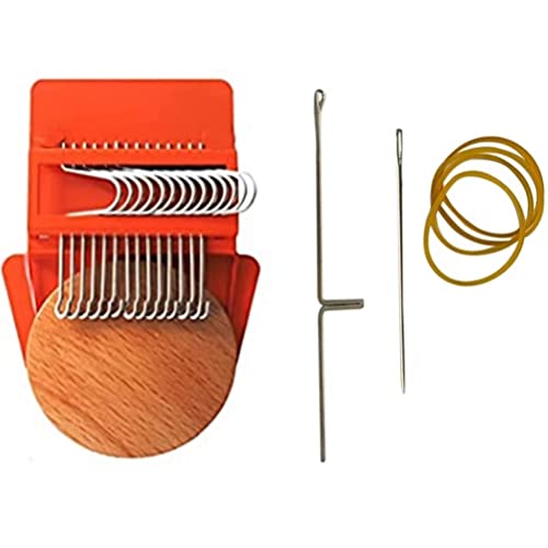 SHARRA Small Speedweve Type Weave Tool Schnell Mini Mending Hand Weaving Tool Repair Tool Kit Haushalt Einfach zu tragende Strickmaschine Speedweave Stopfmaschine SHARRA Small Speedweve Type Weave Tool Schnell Mini Mending Hand Weaving Tool Repair Tool Kit Haushalt Einfach zu tragende Strickmaschine Speedweave Stopfmaschine von SHARRA