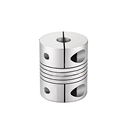 1 Stücke D25L30 Aluminiumlegierung Flexible Drucker Motorkupplung Wicklung Encoder 5 6 6,35 8 9 10 12 (Size : 5x5) von SHARRB