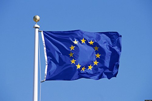 152 x 91 cm Europa Europäische Union EU Länderflagge Euro Blau mit gelben Sternen Sporting Football Events Dekorationen Für Weltmeisterschaft Banner Fan Unterstützung Tischabdeckung von SHATCHI