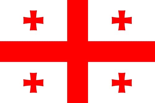 Georgia Länderflagge, Sportveranstaltungen, Kneipen, Grill-Dekorationen für Rugby, Sport, WM 2023, Banner, Fan-Unterstützung, Tischabdeckung, 152 x 91 cm von SHATCHI