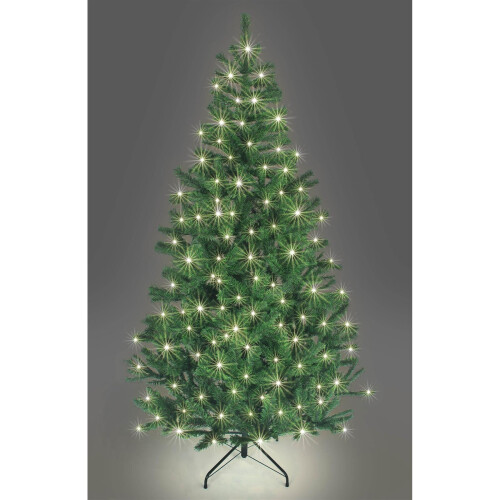 Shatchi Christmas Tree Artificial Pine Alaskan Green 7ft 210cm 800 Tips 200 Le Ds B-Ware von SHATCHI