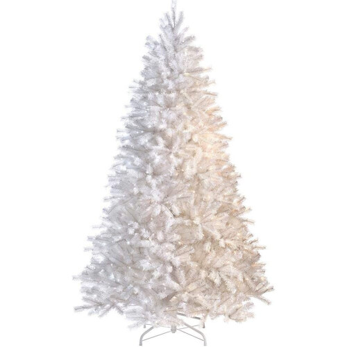 Shatchi Tannenbaum Weihnachtsbaum Alaskan Pine White 180cm 160 Le Ds B-Ware von SHATCHI