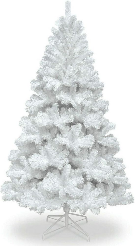 Shatchi Weihnachtsbaum Baum Tanne Alaskan Kiefer Schnee Weiß 2.1m Künstlich738 B-Ware von SHATCHI