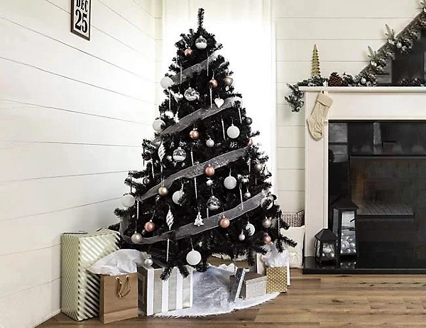 Shatchi Weihnachtsbaum Baum Tanne Alaskan Pine 180cm Künstlich Metallständer B-Ware von SHATCHI