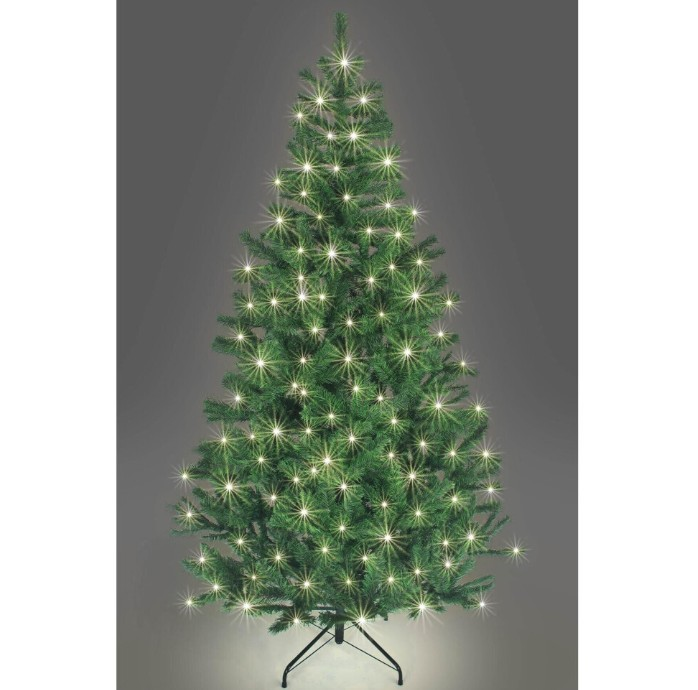 Shatchi Weihnachtsbaum Künstlicher Tannenbaum Christbaum 150cm 350 Tips 130 Le Ds B-Ware von SHATCHI