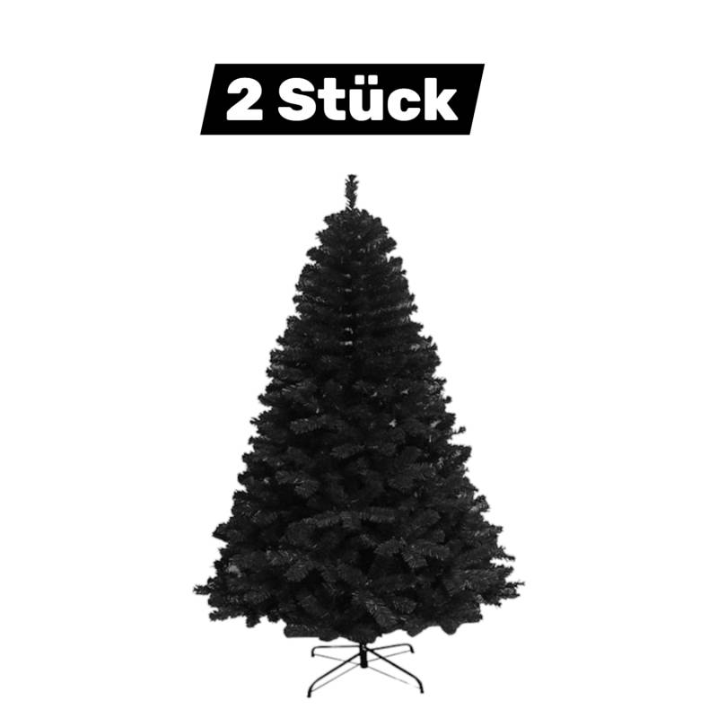Shatchi Weihnachtsbaum Kunstbaum Baum Christbaum Baum 230 Spitzen Metal 2 Stück B-Ware von SHATCHI