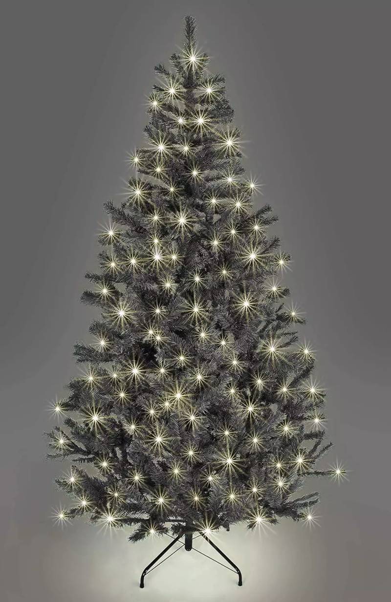 Shatchi Weihnachtsbaum Kunstbaum Christbaum Mit Led Beleuchtung 180cm B-Ware von SHATCHI