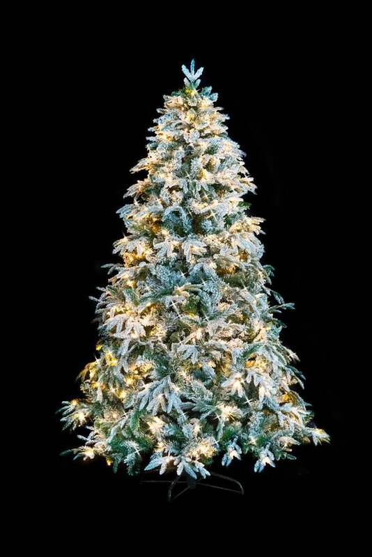 Shatchi Weihnachtsbaum Tannenbaum Christbaum 12 M Grün Lapland Warmweiß Le Ds  B-Ware von SHATCHI