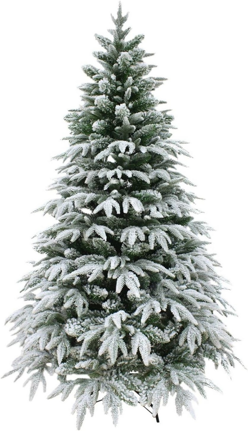 Shatchi Weihnachtsbaum Tannenbaum Christbaum Green Lapland Snow Covered 180 Cm B-Ware von SHATCHI