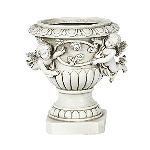 Decorazione Giardino Skulptur Gartendekoration Gartenengel Blumentopf Dekoration Ornamente Hof Gartenarbeit Harz Statue Dekoration, verwendet für Terrasse / Balkon Pflanze Sukkulente Blumentopf von SHAWLA