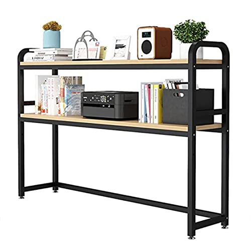 Desktop Bücherregal Desktop Organizer Office Storage Rack - Desktop Display Regal, 2-Tier Desktop Bücherregal für Computerschreibtisch, Multifunktionaler Schreibtisch Organizer Lagerregal, für Büro von SHAWLA