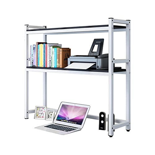 Schreibtisch-Regal, 2-stöckig, Schreibtisch-Organizer, Büro-Aufbewahrungsregal, Ausstellungsständer für Arbeitsplatte, Schreibtischregal von SHAWLA