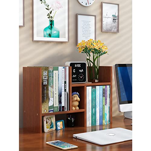 Schreibtisch-Regal, Schreibtisch-Organizer: Schreibtisch-Displayregal, verstellbares Schreibtisch-Aufbewahrungsregal, Regal von SHAWLA