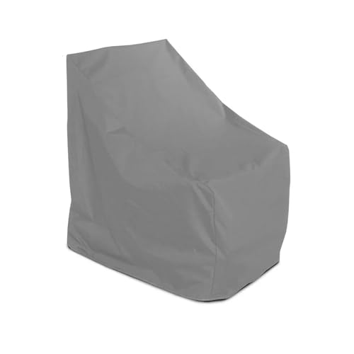 Outdoor Gartenstuhl Staubschutz mit Aufbewahrungstasche Möbel wasserdicht staubdicht Schutz Stuhl Aufbewahrungsorganisator Für Gartensofa, Tisch und Stühle(Light Grey,70x79x70x102cm) von SHBHWS