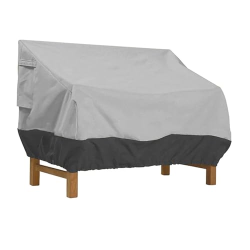 Outdoor Patio Gartenmöbel Abdeckungen Regen Schnee Stuhlabdeckung Schutzhülle for Sofa Tisch Stuhl staubdicht wasserdichte Abdeckung Für Gartensofa, Tisch und Stühle(Grey193x83x84cm) von SHBHWS