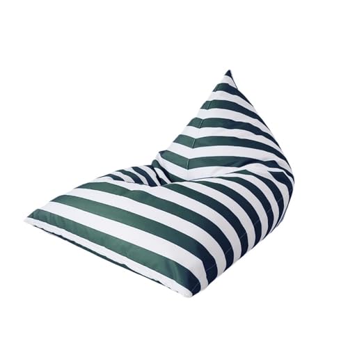 Outdoor Sitzsack Abdeckung Schwimmen Pool Float Liege Strand Club Event Pouf Keine Füllstoff Zum Entspannen im Freien und drinnen(Dark Green) von SHBHWS