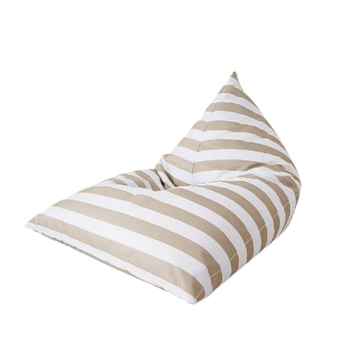 Outdoor Sitzsack Abdeckung Schwimmen Pool Float Liege Strand Club Event Pouf Keine Füllstoff Zum Entspannen im Freien und drinnen(Khaki) von SHBHWS
