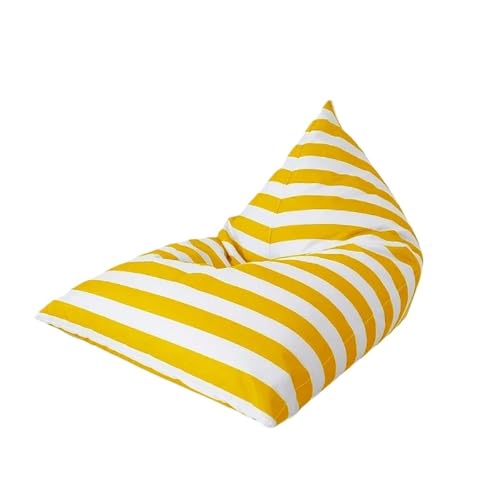 Outdoor Sitzsack Abdeckung Schwimmen Pool Float Liege Strand Club Event Pouf Keine Füllstoff Zum Entspannen im Freien und drinnen(Yellow) von SHBHWS