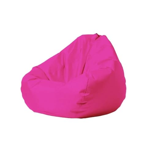 Outdoor wasserdichte Sitzsack Abdeckung kein Füllstoff Garten Strand Camping Schwimmbad schwimmende Pouf Stuhl Oxford Zum Entspannen im Freien und drinnen(Rose,D100cm-cover-adults) von SHBHWS
