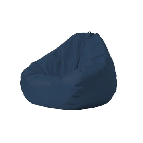 Outdoor wasserdichte Sitzsack-Abdeckung ohne Füllstoff Garten Strand Schwimmen Pool Float Sitzsack Zum Entspannen im Freien und drinnen(Deep Blue,D100cm-cover-adults) von SHBHWS