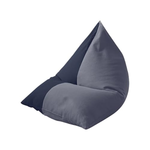 SHBHWS Wasserdichter Oxford-Sitzsackbezug for den Außenbereich, kein Füllmaterial im Inneren Zum Entspannen im Freien und drinnen(Dark Grey) von SHBHWS