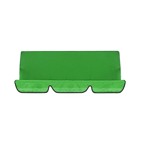 Schaukelabdeckung for den Außenbereich, 3-Sitzer-Schaukelkissen, wasserdicht, Sonnenschutz, Schaukelsitz, Staubschutz for Veranda, Terrasse, Garten Für Gartensofa, Tisch und Stühle(Green) von SHBHWS