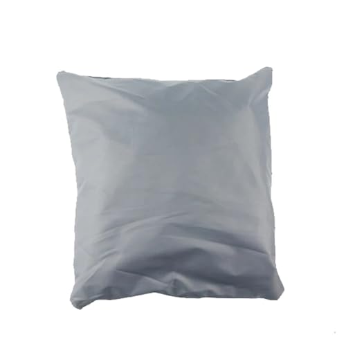 Wasserdichte 210T Möbelabdeckung for Garten Rattan Tisch Würfel Stuhl Sofa Allzweck staubdicht Außenterrasse Schutz Silber Für Gartensofa, Tisch und Stühle(126 x 126 x 74cm) von SHBHWS