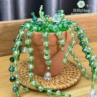 Sukkulenten Pflanze Im Terrakotta Topf, Funkelnde Funkelndes Boho Dekor, Handgemachtes Geschenk Für Pflanzenliebhaber Sukkulenten Pflanze Im Terrakotta Topf, Funkelnde Funkelndes Boho Dekor, Handgemachtes Geschenk Für Pflanzenliebhaber von SHByHans
