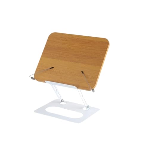Bookrest Kochbuchhalter Das Drehbare Und Verstellbare Kochbuchregal Eignet Sich For Schreibtisch- Küchenarbeitsplatten Vintage Deko(A-No rotation) von SHCHNA