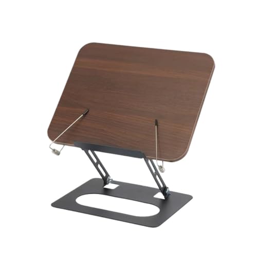 Bookrest Kochbuchhalter Das Drehbare Und Verstellbare Kochbuchregal Eignet Sich For Schreibtisch- Küchenarbeitsplatten Vintage Deko(Black-No rotation) von SHCHNA