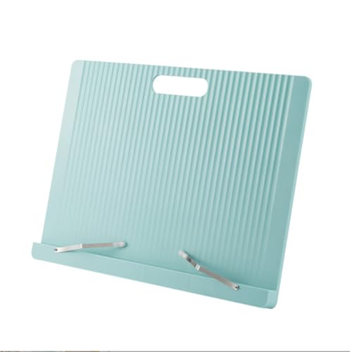 Bookrest Kochbuchhalter Das Rezept-Bücherregal Kann Auf Dem Bett Platziert Werden, Um Ihre Hände Frei Zu Haben. Verstellbares Desktop-Bücherregal Vintage Deko(Grün) von SHCHNA