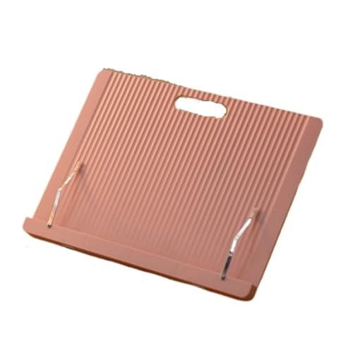 Bookrest Kochbuchhalter Das Rezept-Bücherregal Kann Auf Dem Bett Platziert Werden, Um Ihre Hände Frei Zu Haben. Verstellbares Desktop-Bücherregal Vintage Deko(Pink) von SHCHNA