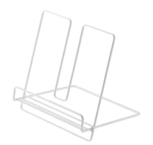 Bookrest Kochbuchhalter Kochbuchständerhalter Für Die Küchentheke, Rezeptbuchständer Für Freihändigen Lesen Vintage Deko(White) von SHCHNA